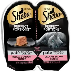 Sheba Perfect Portions Premium Pat Salmon Entree 24/2.65Z {L-1} 798157
